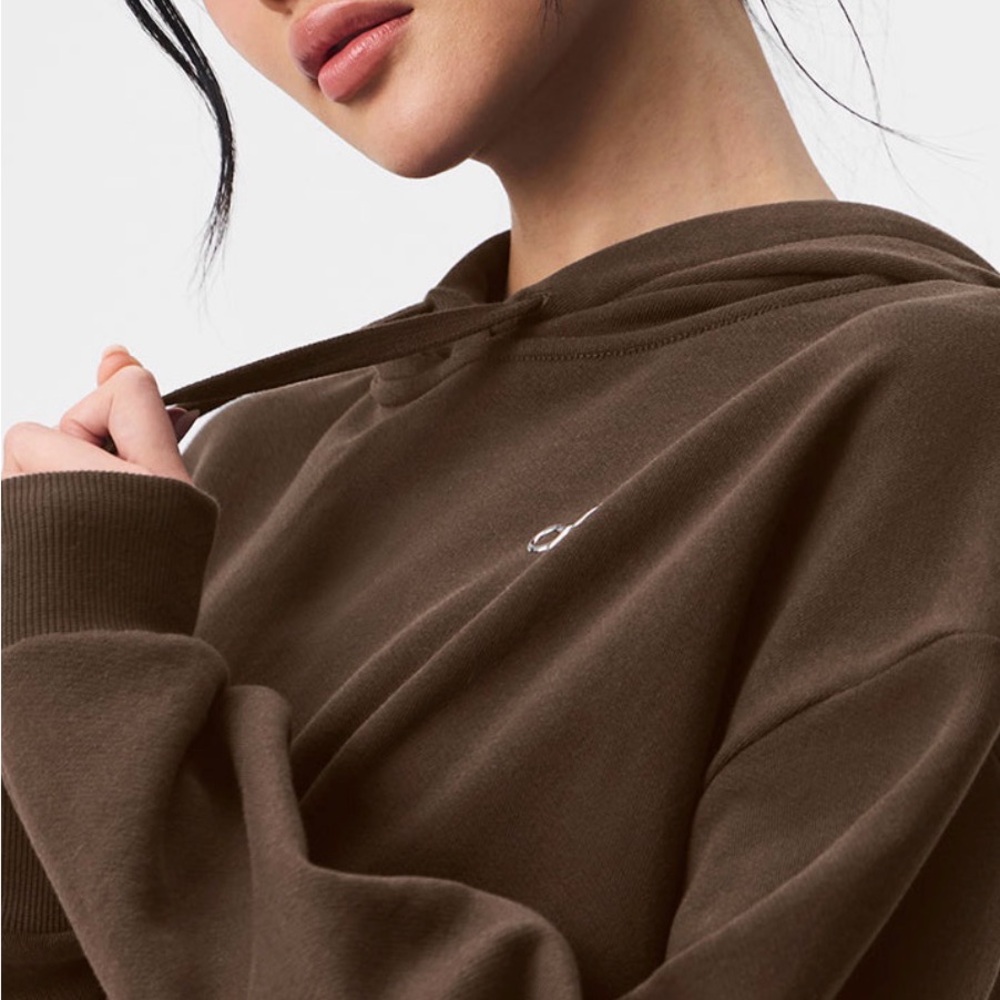 ALO Yoga  NWOT Accolade Espresso Hoodie for Women XXS SOLD OUT! Hard to find! - Picture 4 of 4